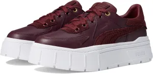 PUMA Mayze Sneakers Aubergine/Puma Team Gold 10.5 B (M)