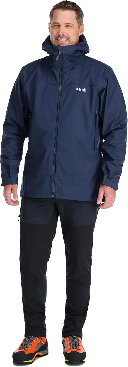 Rab Men's Arc Eco Waterproof Breathable Jacket for Hiking and Skiing