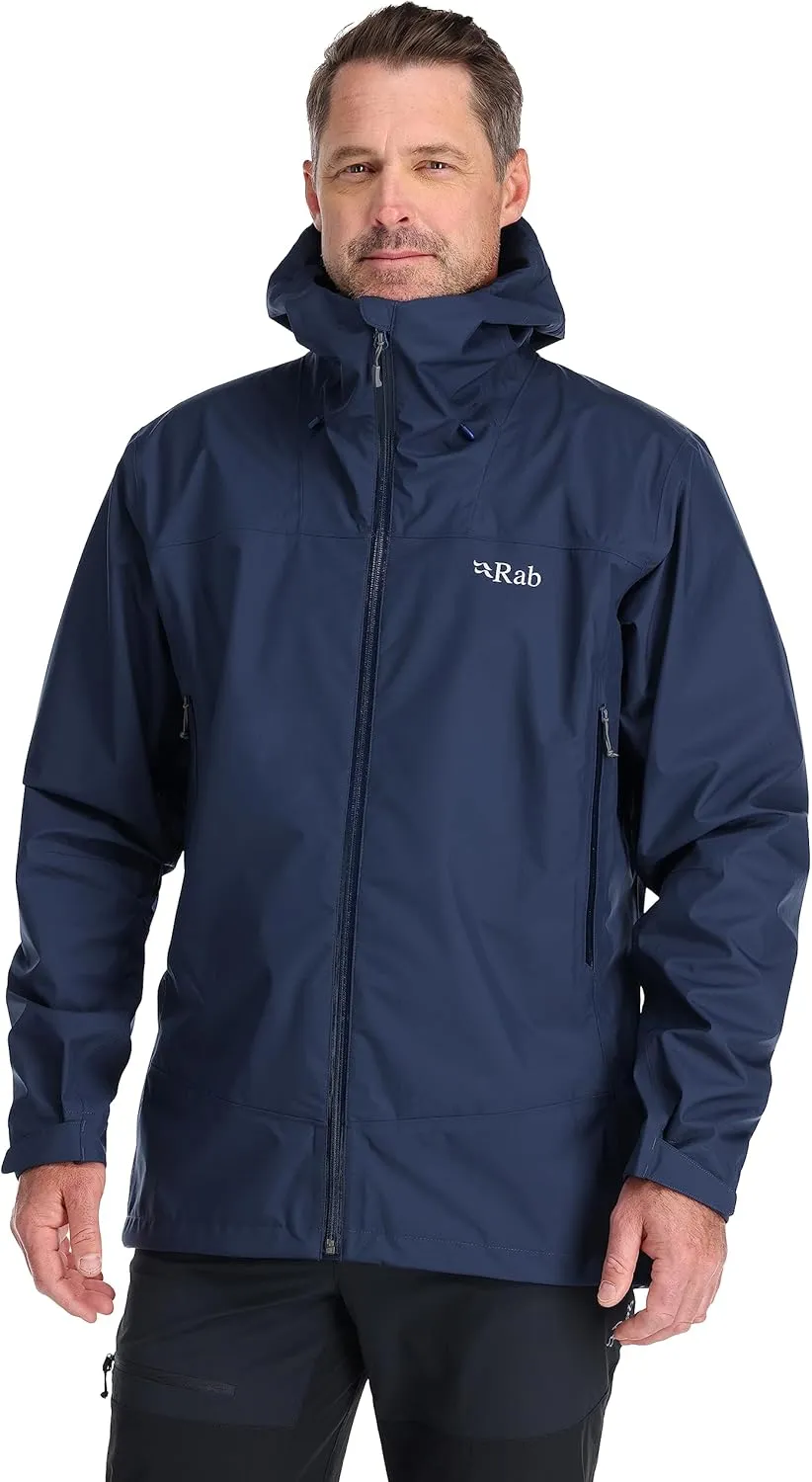 Rab Men's Arc Eco Waterproof Breathable Jacket for Hiking and Skiing