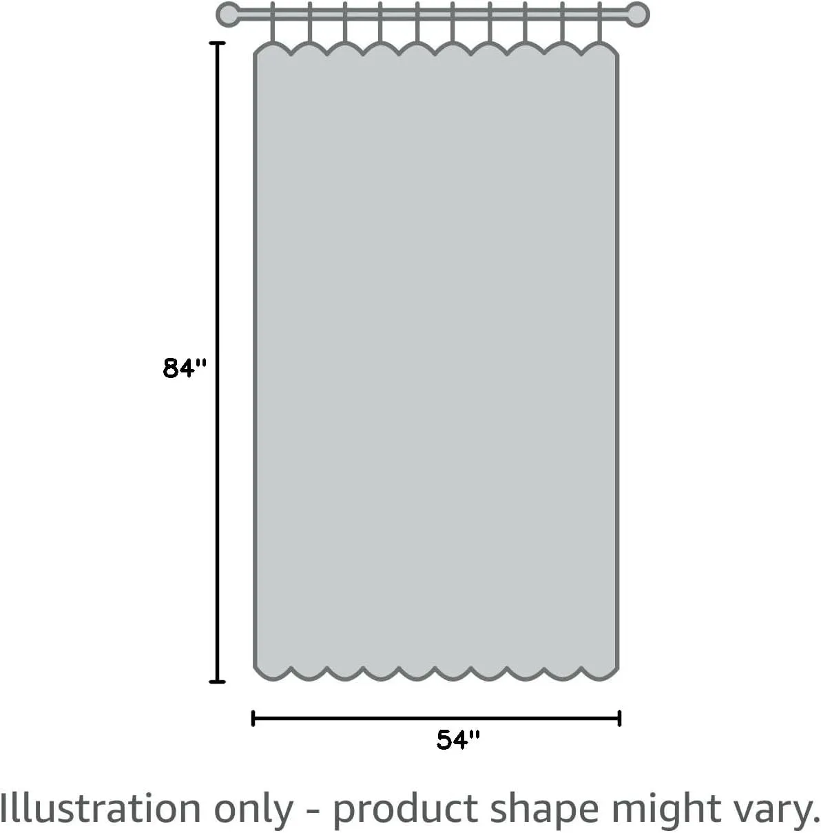 Randall White Brown Window Curtain Panel Pairs 84" Long for Living Room Linen Blend Semi Sheers Grommets Top Rustic Farmhouse Style Window Treatment Drape Sets for Bedroom 54"x84"x2, Brown/White