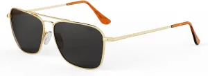 Randolph USA | Intruder Rectangular Classic Aviator Sunglasses for Men Non-Polarized 100% UV