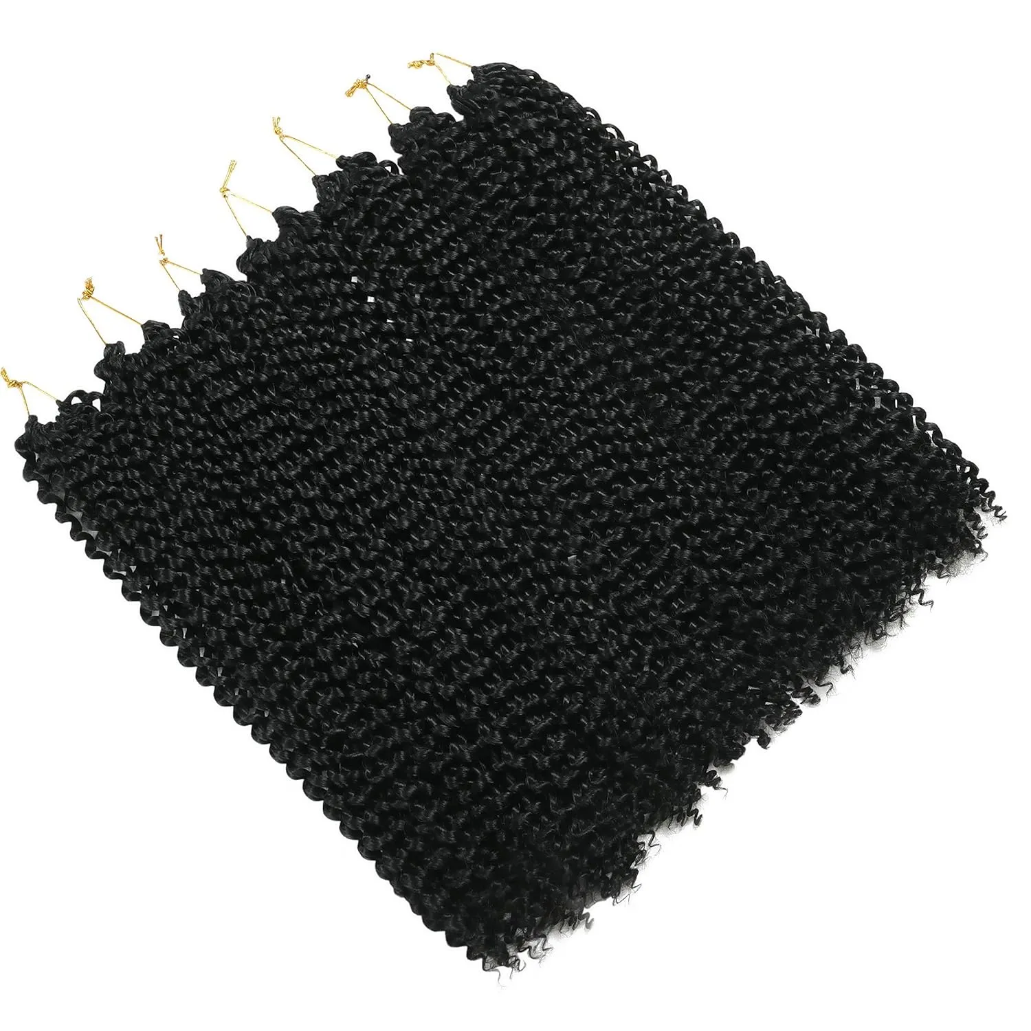 RIHANNAHAIR 7 Packs Passion Twist Hair 18 Inch Pre Looped Water Wave Crochet Hair Spring Twist Bohemian Braids for Black Women
