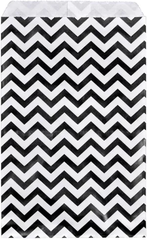 RJ Displays-100 pcs Pack Black Chevron Paper Gift Bags Shopping Sales Tote Bags 6" x 9" Gift Card, Gift Candy, Cookies, Doughnut, Crafts, Party Favor, Sandwich, Jewelry Merchandise- by RJ Displays