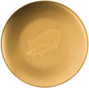 Rosenthal TAC Gold Bread & Butter Plate Palazzo RORO II Piglet, Premium porcelain New in Gift Box