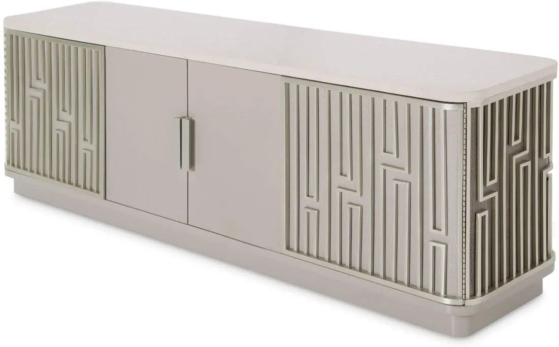 Roxbury Park Entertainment Media Cabinet in Slate