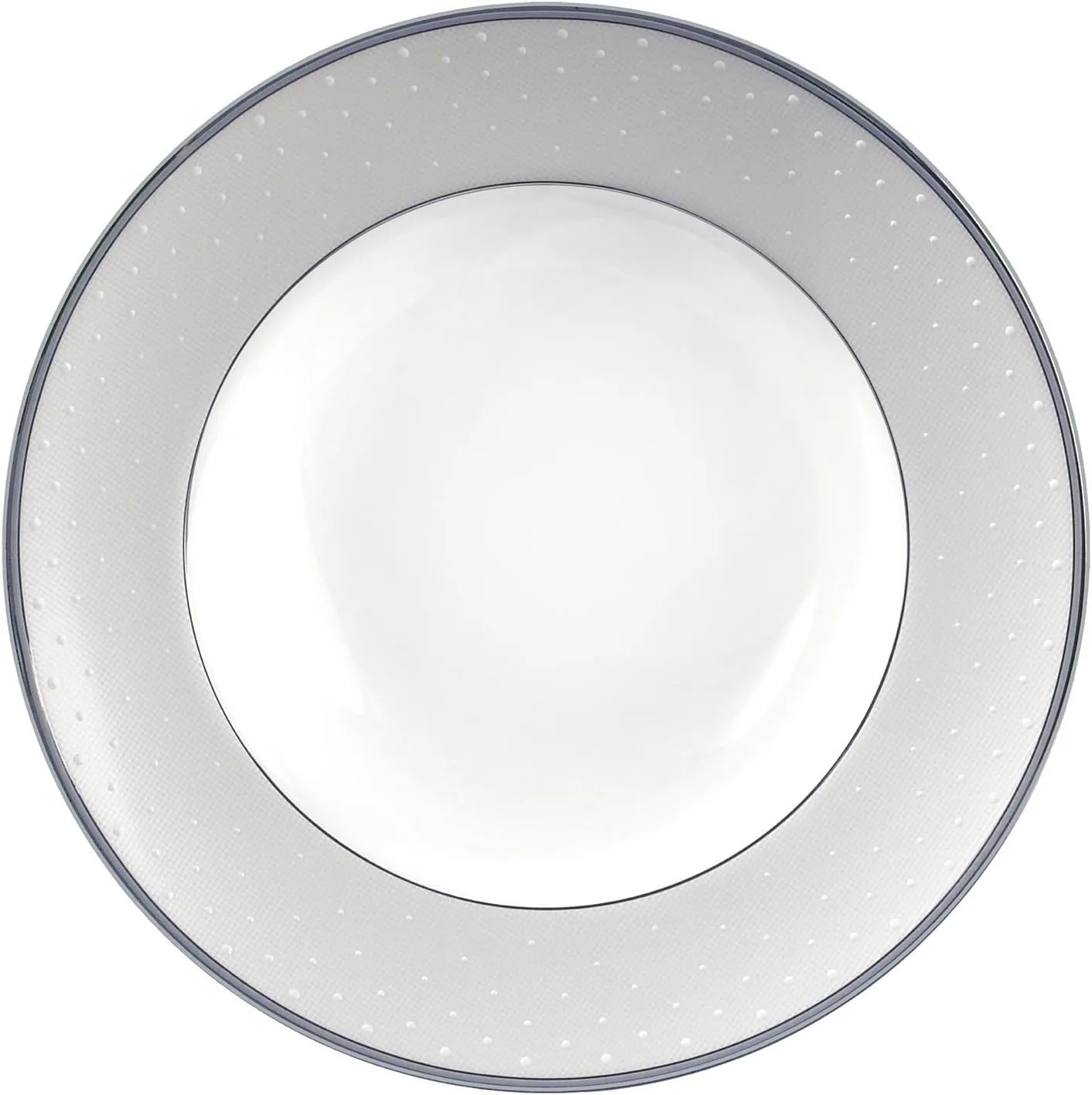 Royal Doulton Monique Lhuillier Pointe d'esprit 8-inch Rim Soup, 8-ounce
