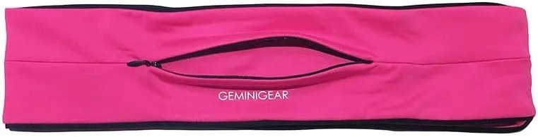 Running Belt Fanny Pack Waist Bag with Zipper Pocket Durable and Light (Rose, Small)