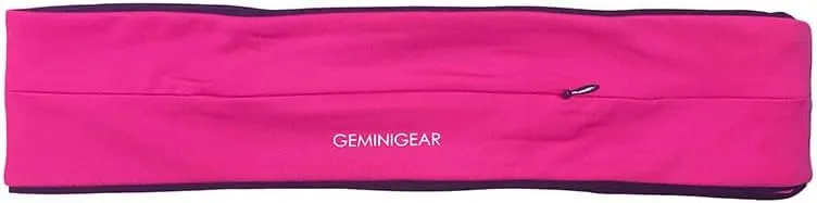 Running Belt Fanny Pack Waist Bag with Zipper Pocket Durable and Light (Rose, Small)