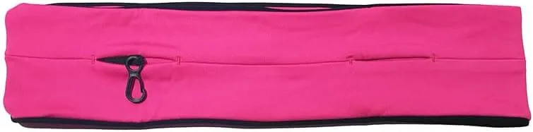 Running Belt Fanny Pack Waist Bag with Zipper Pocket Durable and Light (Rose, Small)
