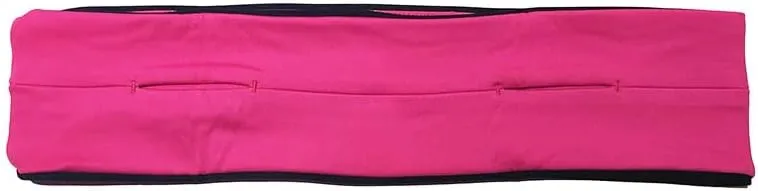 Running Belt Fanny Pack Waist Bag with Zipper Pocket Durable and Light (Rose, Small)