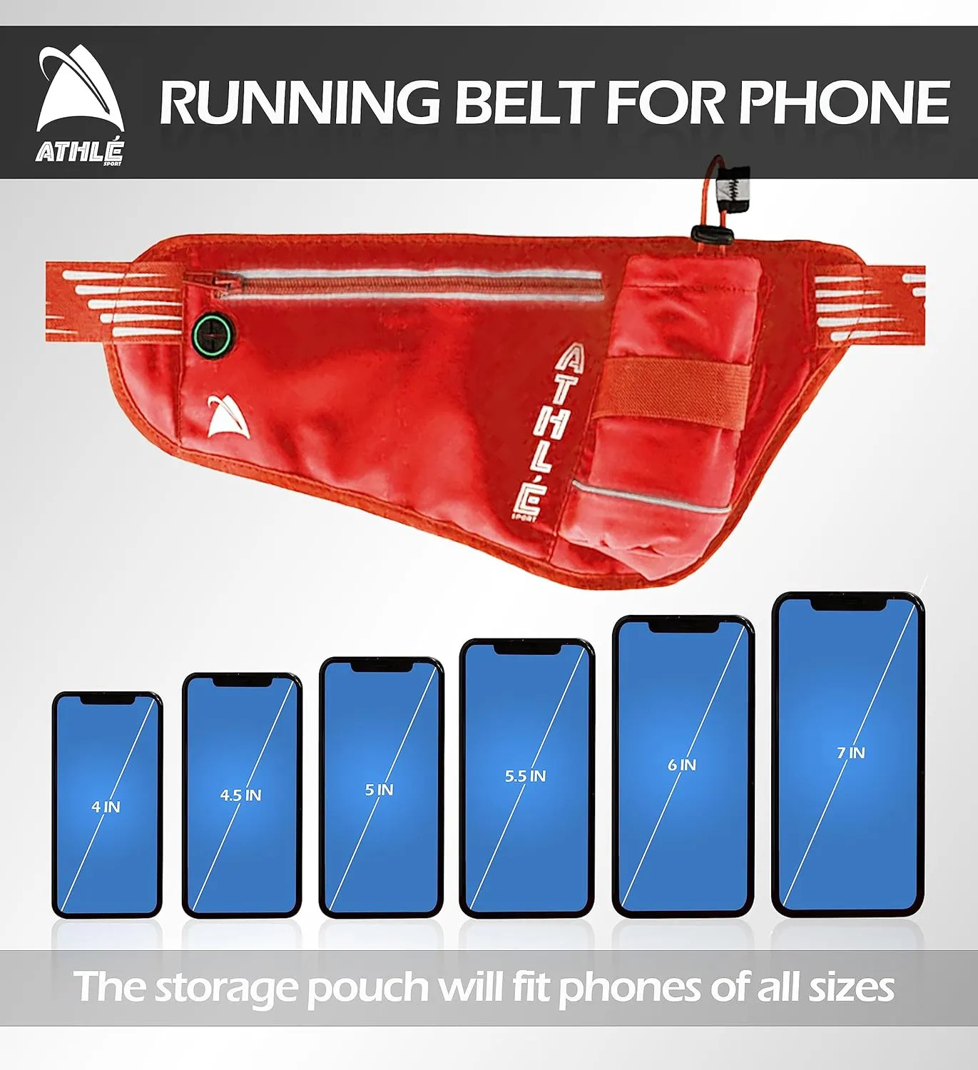 Running Fanny Pack with Water Bottle Holder - Adjustable Running Belt With Water Bottle Holder and Pouch - One Size Fits All Travel Fanny Pack