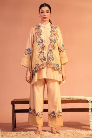Sadira Embroidered Kurta Set With Jacket