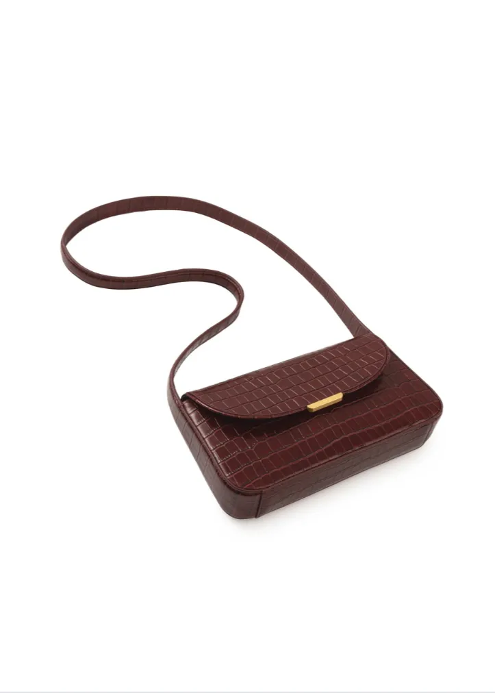 SANCIA Zamora Bag - Cranberry Croc