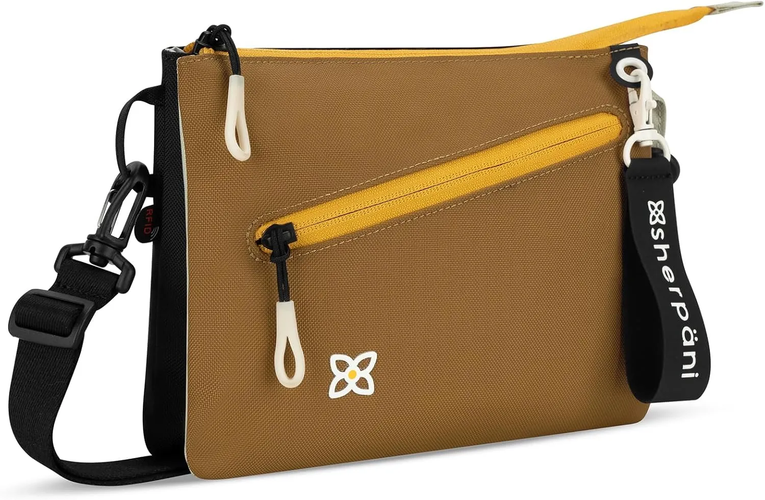 Sherpani Zoom, Small Crossbody Purse, Nylon Crossbody Bag, Lightweight Cross Body Bag, Sleek Dual Pouch, Purses for Women