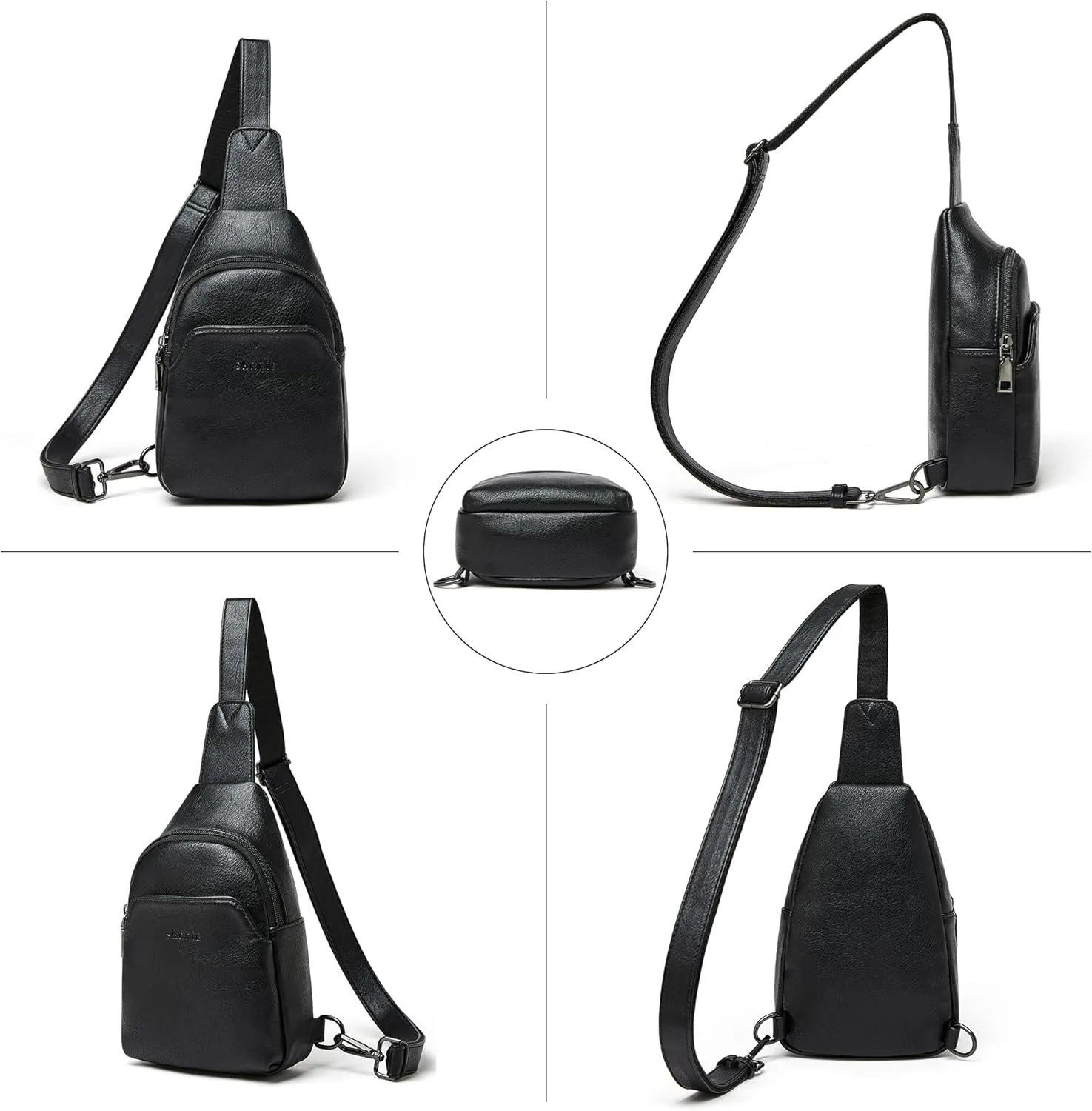 Shrrie Small Sling Bag for Women Fanny Pack Crossbody Bags for Women Trendy,Chest Bag for Women Men for Travel