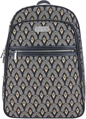 Signare Tapestry Backpack for Women Computer Rucksack Knapsack bookbags for women In Luxor Art Deco Style