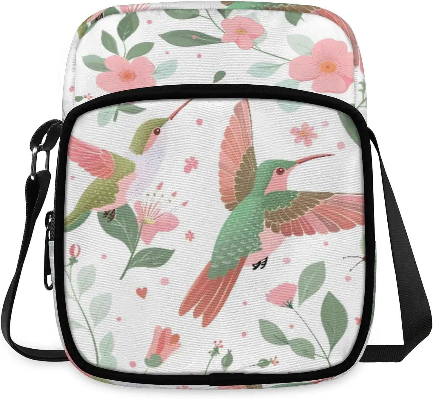 Silent Birds Crossbody Sling Bags Sling Backpack Shoulder Bag Lightweight Travel Backpack Fanny Packs Purses Handbags for Men Women Travel Cycling Skating
