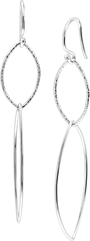 Silpada 'Interlocking' Drop Earrings in Sterling Silver