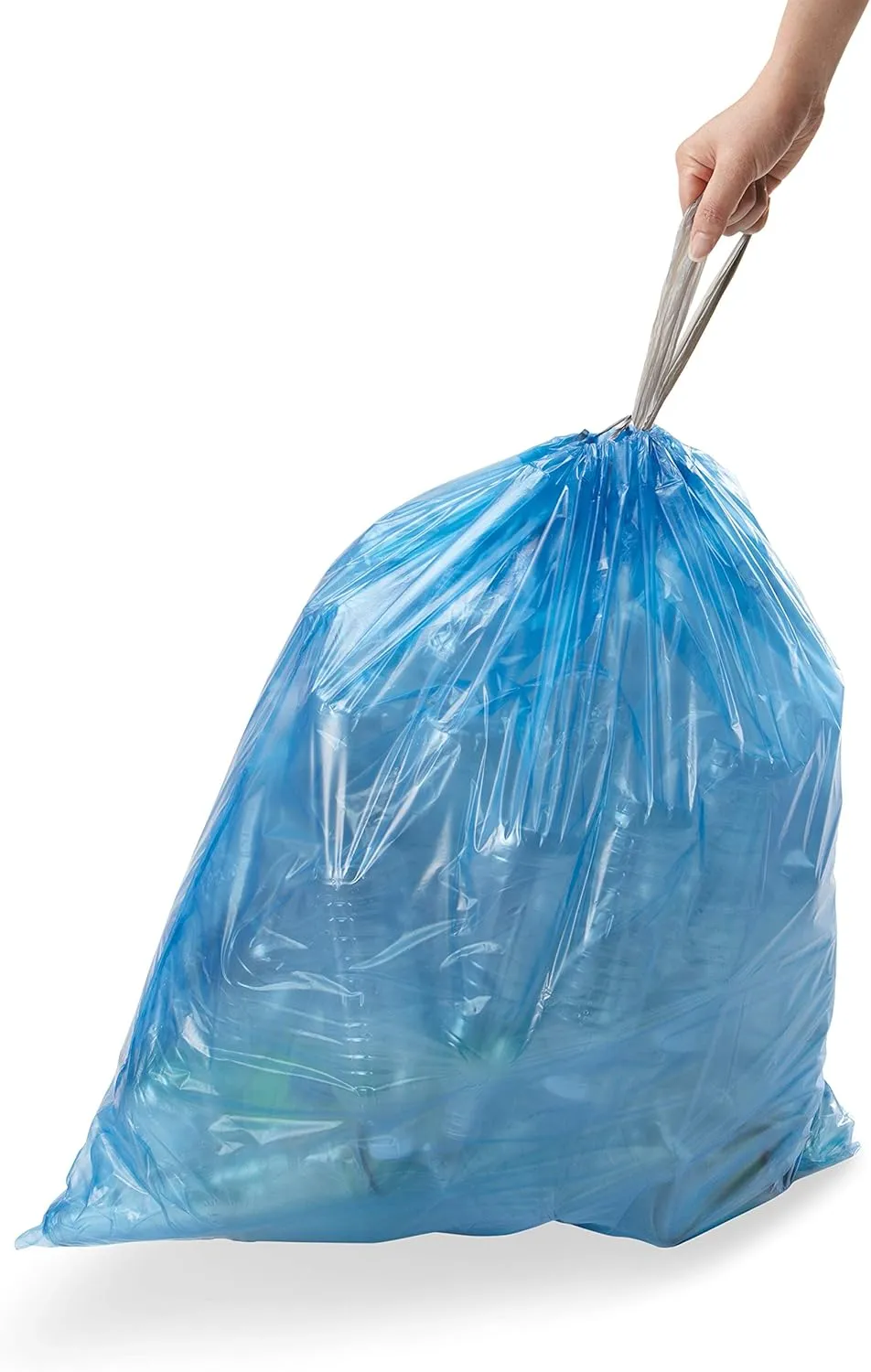 simplehuman Code J Custom Fit Trash Can Liner, 3 refill packs (60 Count), 30-45 Liter / 8-12 Gallon
