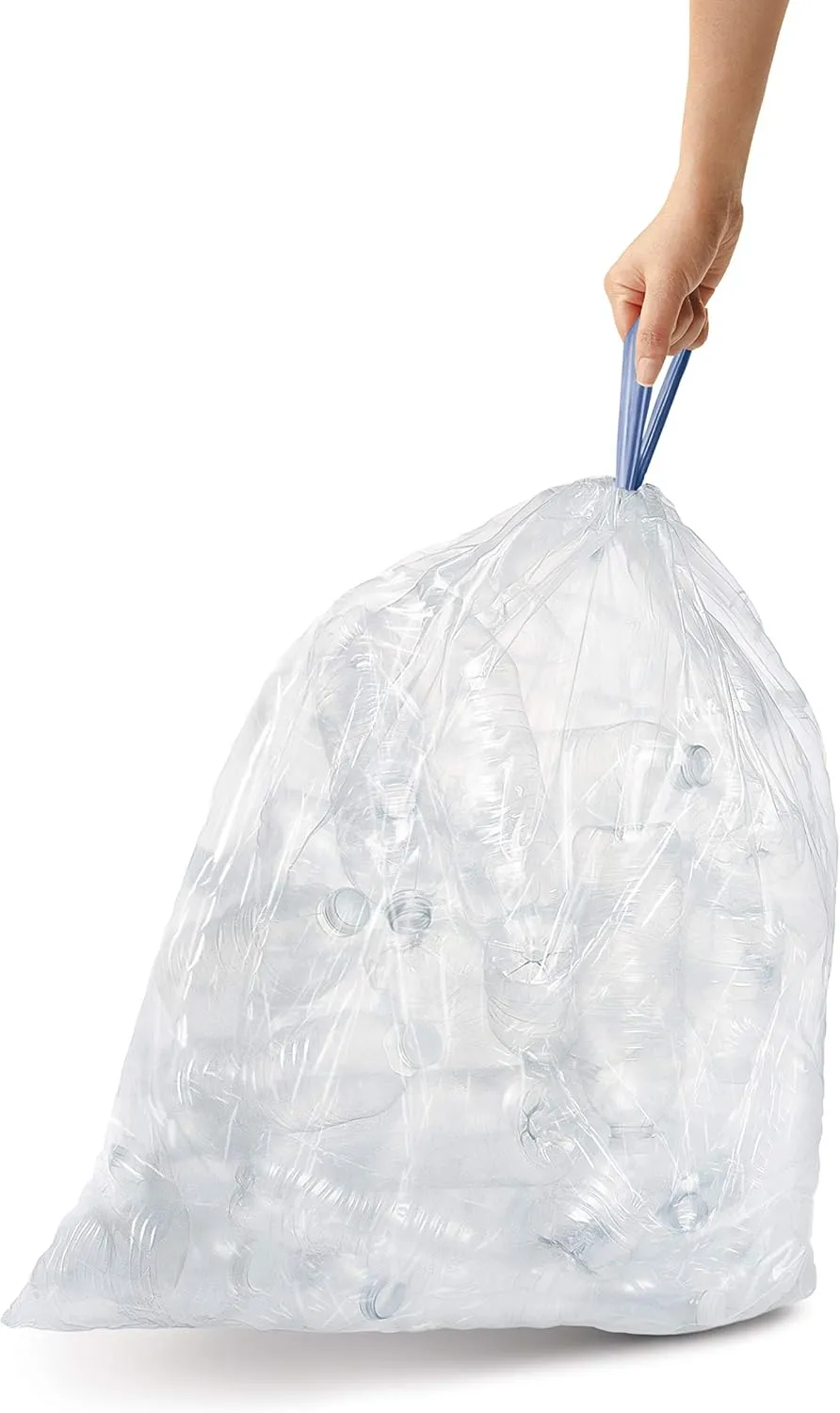 simplehuman Code J Custom Fit Trash Can Liner, 3 refill packs (60 Count), 30-45 Liter / 8-12 Gallon