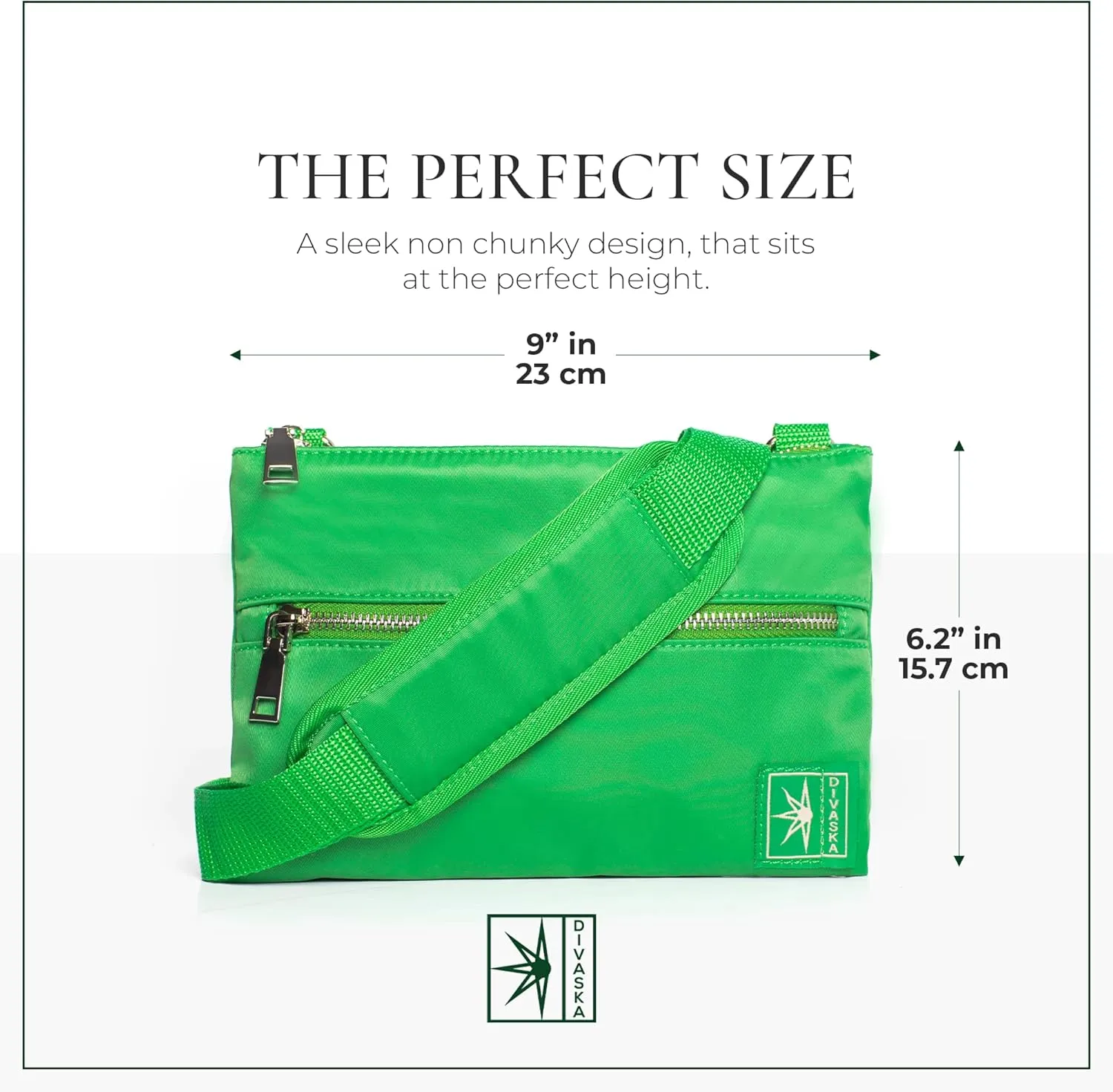Sleek Men Crossbody Bags Small - Nylon Waterproof Crossbody Bag for Men - Travel Crossbody Bag for Men - Cross Body Bag Small