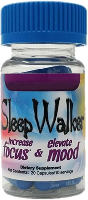 Sleep Walker (20 Count (3 Bottle Pack) (60 Total)