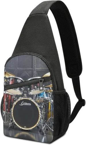 Sling Bag for Women Men Crossbody Bag Chest Bag Colorful Cute Pig Sling Backpack Fanny Packs Travel Hiking Daypack