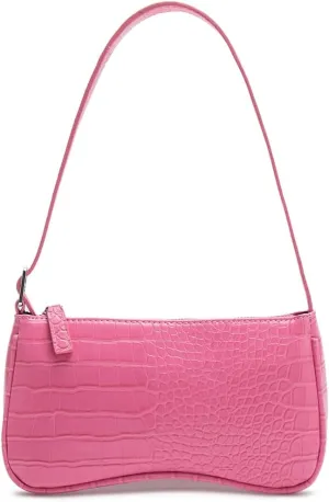 Small Purse for Women, Adjustable Shoulder Bags Crocodile Pattern Clutch Purse with Zipper Closure Retro