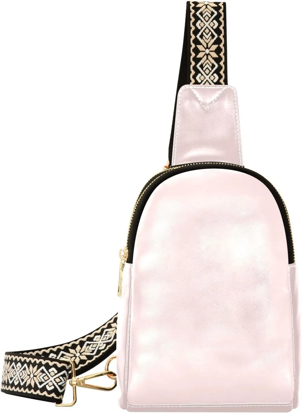 Small Sling Bag for Women Misty Rose Crossbody Fanny Packs for Travel, Casual 20818