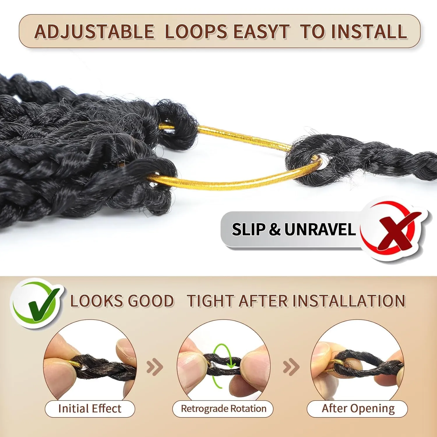 SOKU Majesty Twist Crochet Hair 26" - 8 Packs Pre Twisted Mini Passion Twist Crochet Hair Ombre Blonde Senegalese Yanky Twisted Synthetic Braiding Extensions for Women Pre-looped