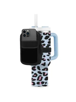 Solid Tumbler Zipper Pouch