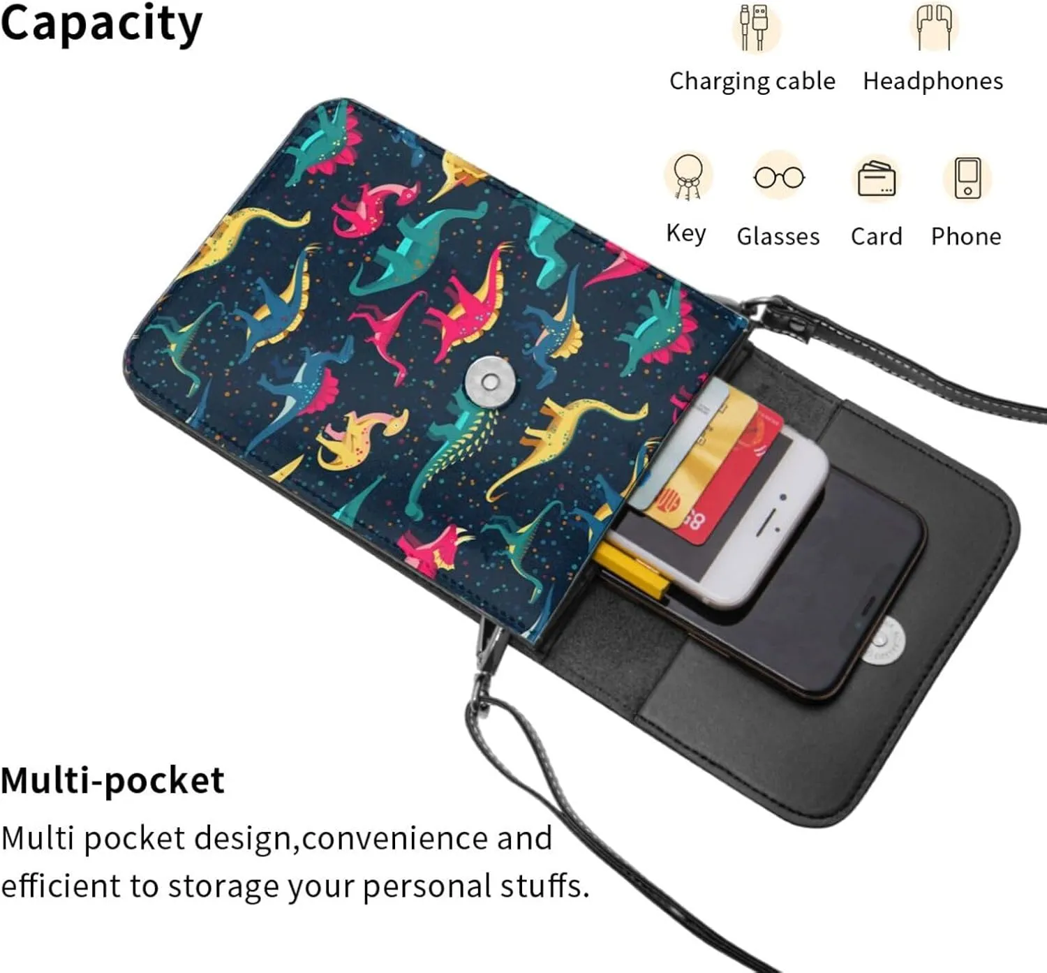 Sport Balls Football Champ Winner Leather Crossbody Phone Purse for Women Cute Wallet Bags Lightweight Mini Sling Bag