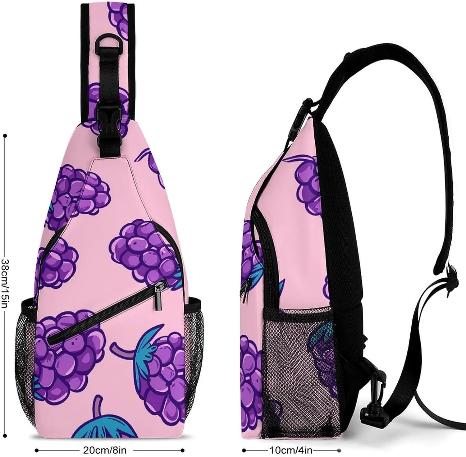 Spring Daisy Flowers Sling Bag Crossbody Bags Cross Body Bag Fanny Packs Chest Bags Sling Purses for Travel