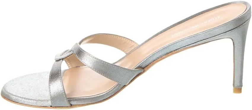 Stuart Weitzman Soiree Sleek 75 Satin Sandal
