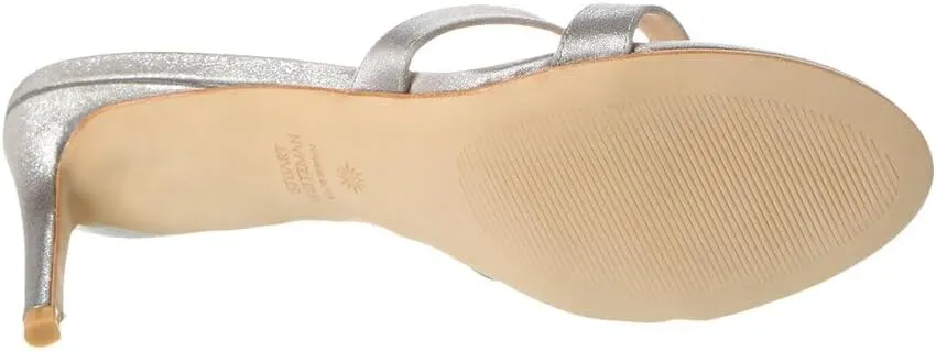 Stuart Weitzman Soiree Sleek 75 Satin Sandal