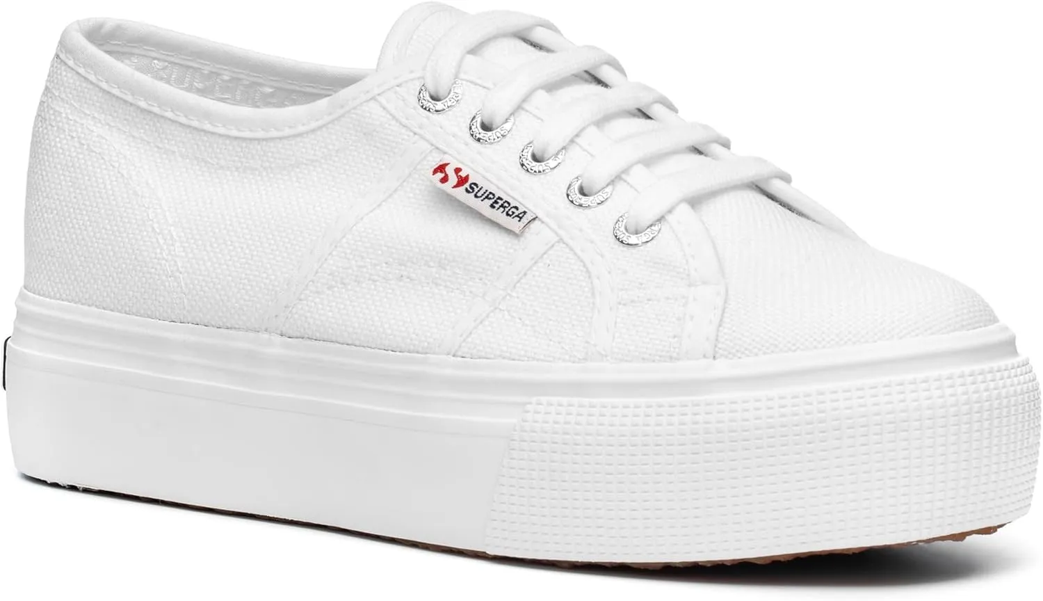 Superga Women's Low-Top Trainers, Acotw Linea Up and Down, Black