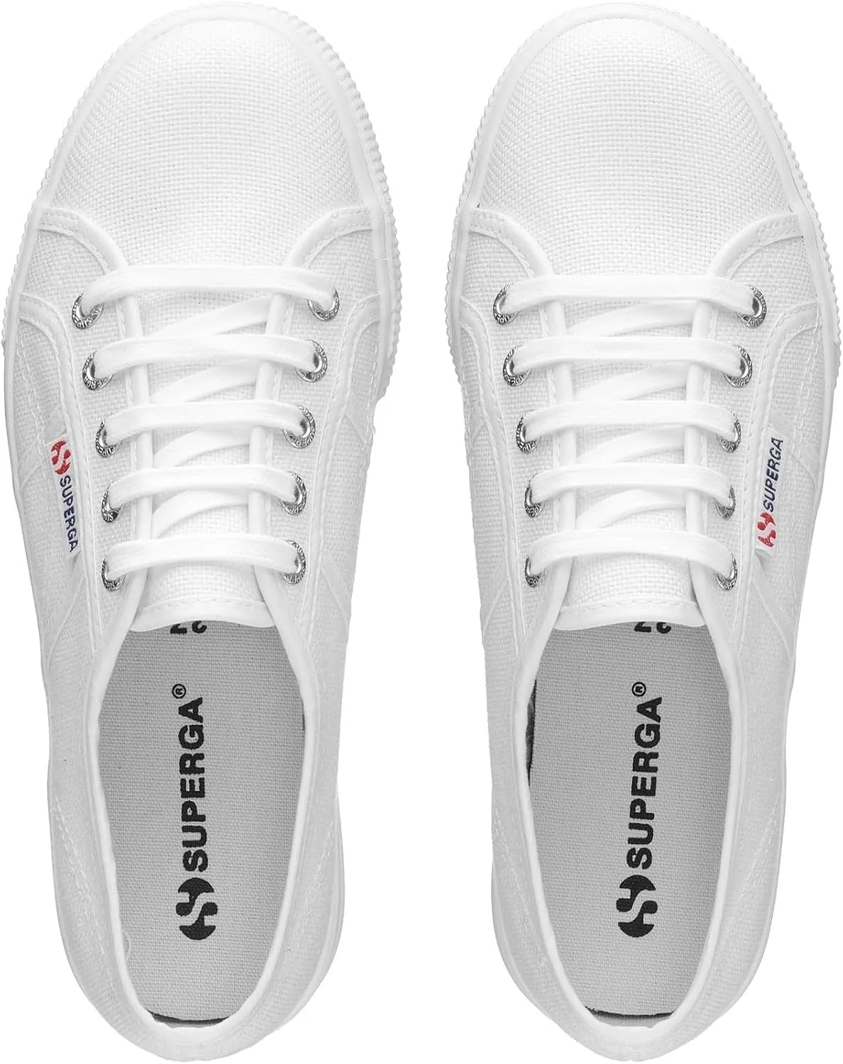 Superga Women's Low-Top Trainers, Acotw Linea Up and Down, Black