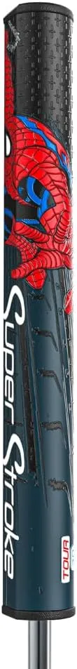 SuperStroke Tour 2.0 Putter Grip, Marvel Line, Improves Feedback and Tackiness, Reducing Taper to Minimize Grip Pressure, Polyurethane Outer Layer