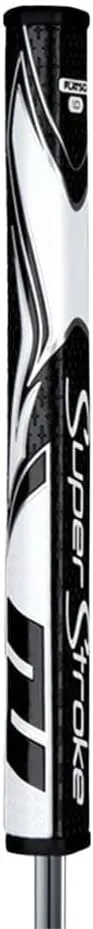 SuperStroke Zenergy Flatso Golf Putter Grip with No Taper Enhanced SPYNE Technology, New Multi-Zone Texturing and Tech-Port, Multi Color