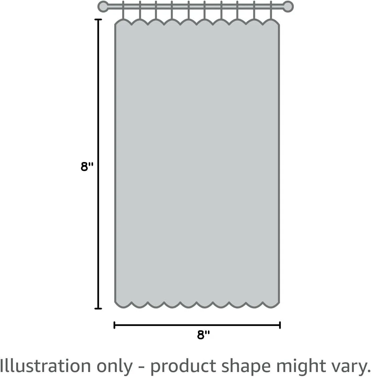 Sweet Home Collection SHRPNL-63-SEA-2PK Sheer Voile Vertical Ruffled Window Curtain Panel 50" X 63", Sea, 63" x 50"