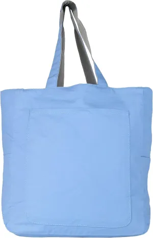 Tag&Crew Reversible Protean Tote Jute Canvas Women's Shoulder Handbag for Lunch & Dinner Dates Daily Shopping Weekend Travel