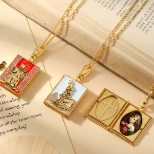 Tarot Locket Pendant Set F