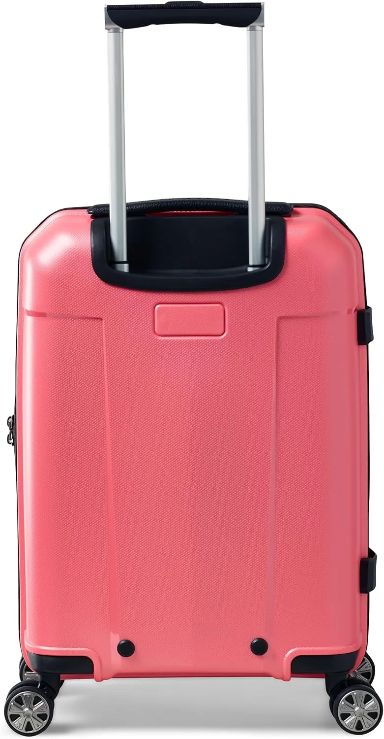 Ted Baker Luggage, Coral Pink, 20-Inch Carry-On