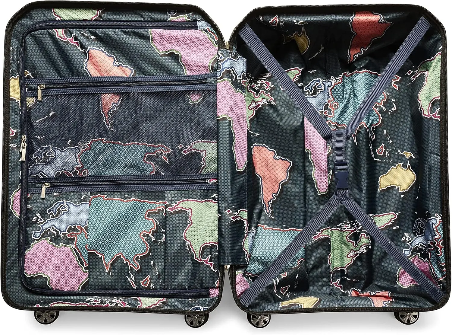 Ted Baker Luggage, Coral Pink, 20-Inch Carry-On