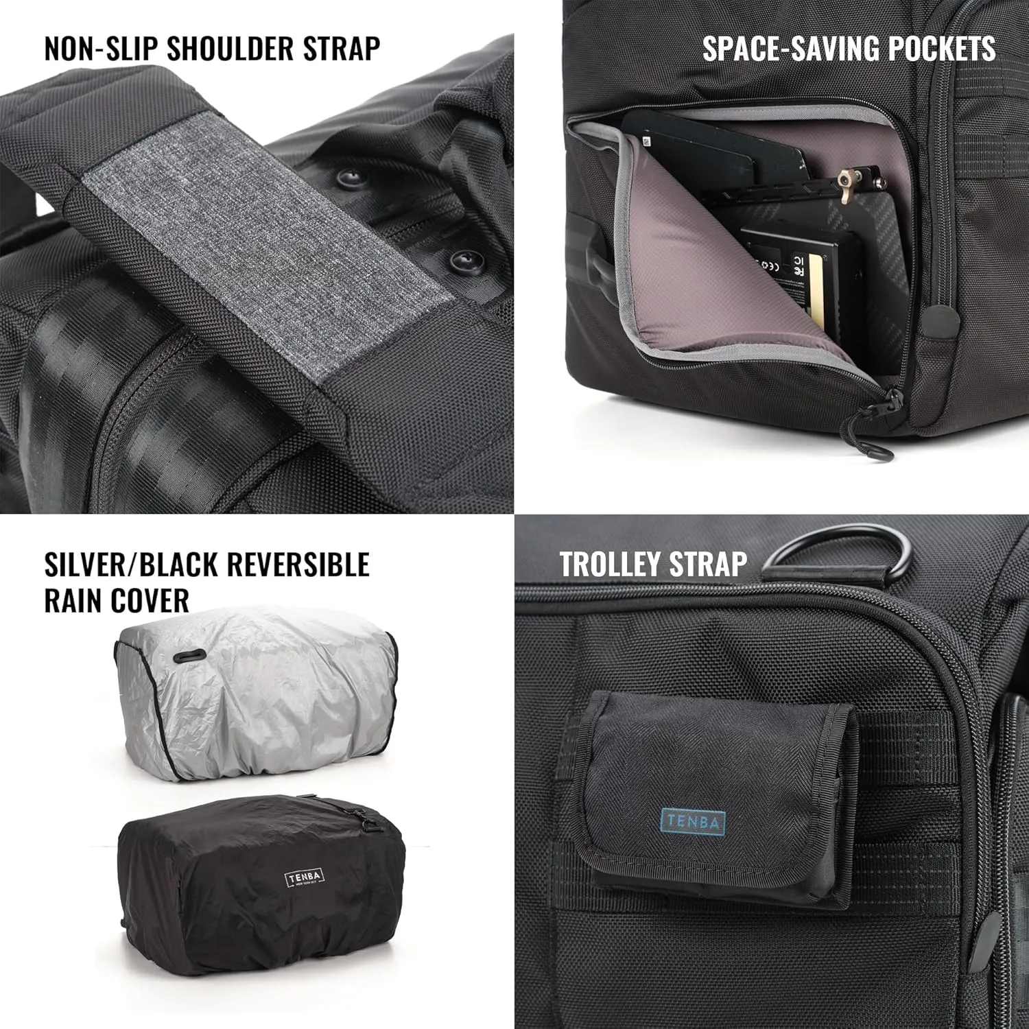 Tenba Cineluxe v2 Shoulder Bag 24 - Black
