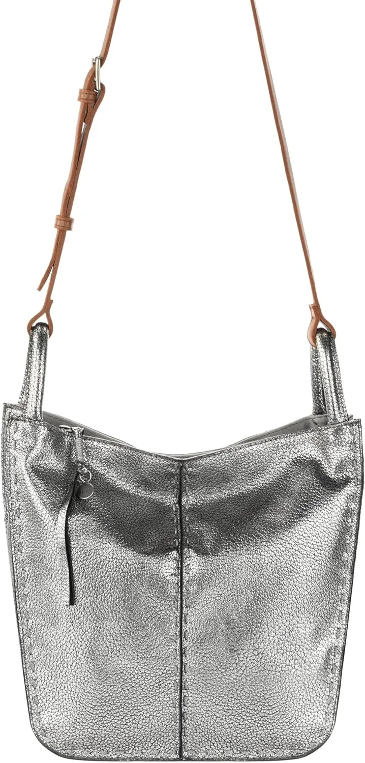 The Sak Los Feliz Crossbody Purse - Women's Leather Handbag For Everyday & Travel - Cross Body With Adjustable Shoulder Strap