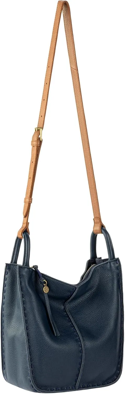 The Sak Los Feliz Crossbody Purse - Women's Leather Handbag For Everyday & Travel - Cross Body With Adjustable Shoulder Strap