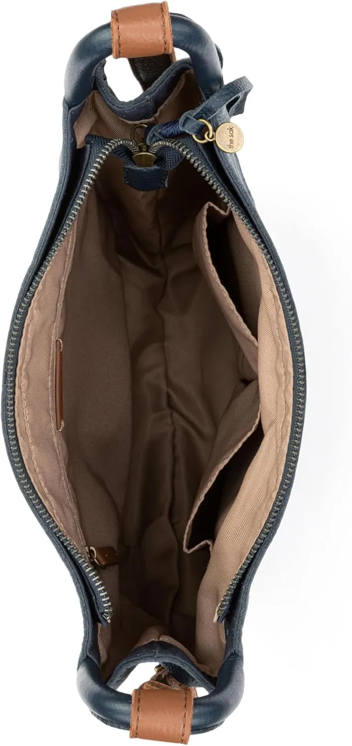 The Sak Los Feliz Crossbody Purse - Women's Leather Handbag For Everyday & Travel - Cross Body With Adjustable Shoulder Strap