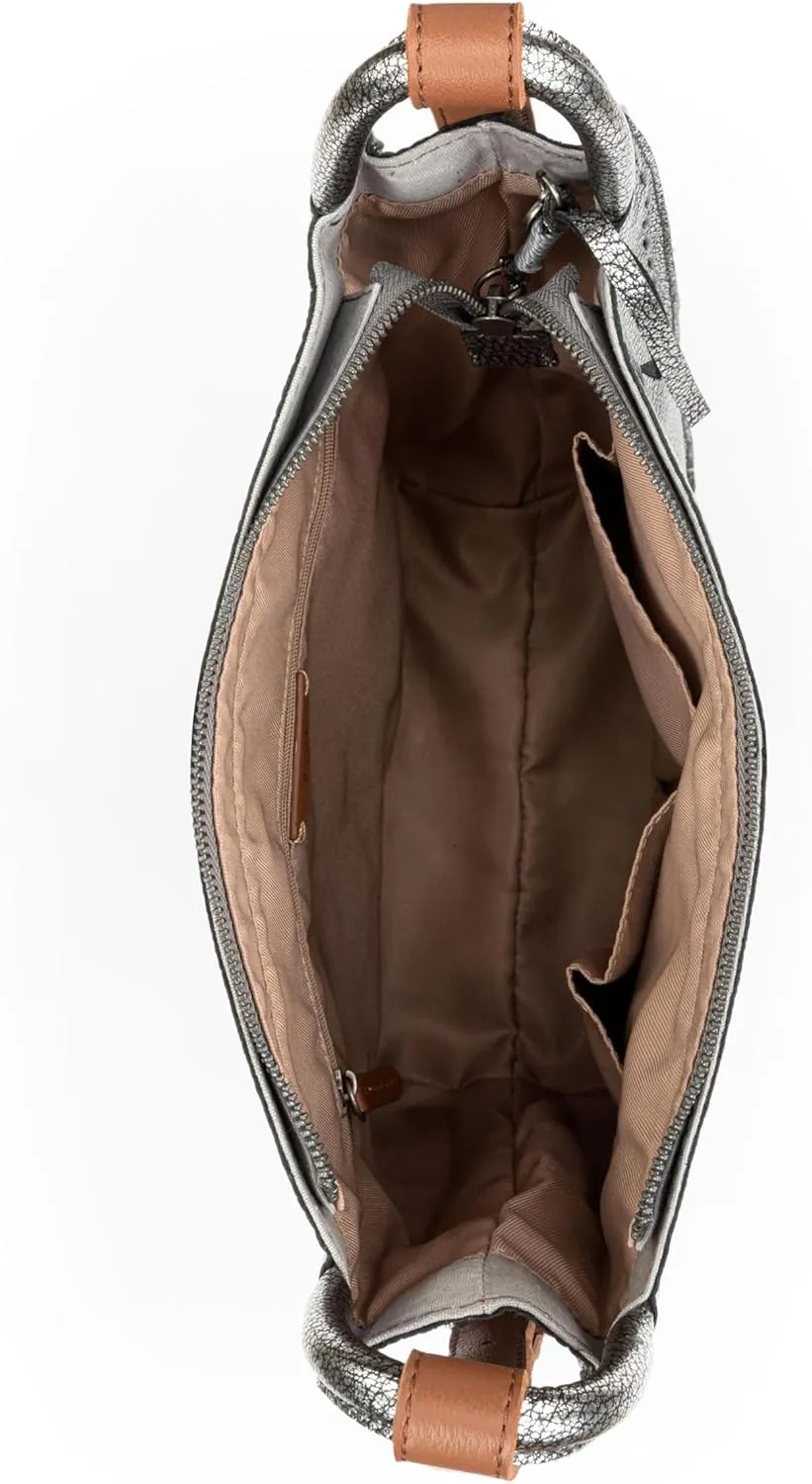 The Sak Los Feliz Crossbody Purse - Women's Leather Handbag For Everyday & Travel - Cross Body With Adjustable Shoulder Strap
