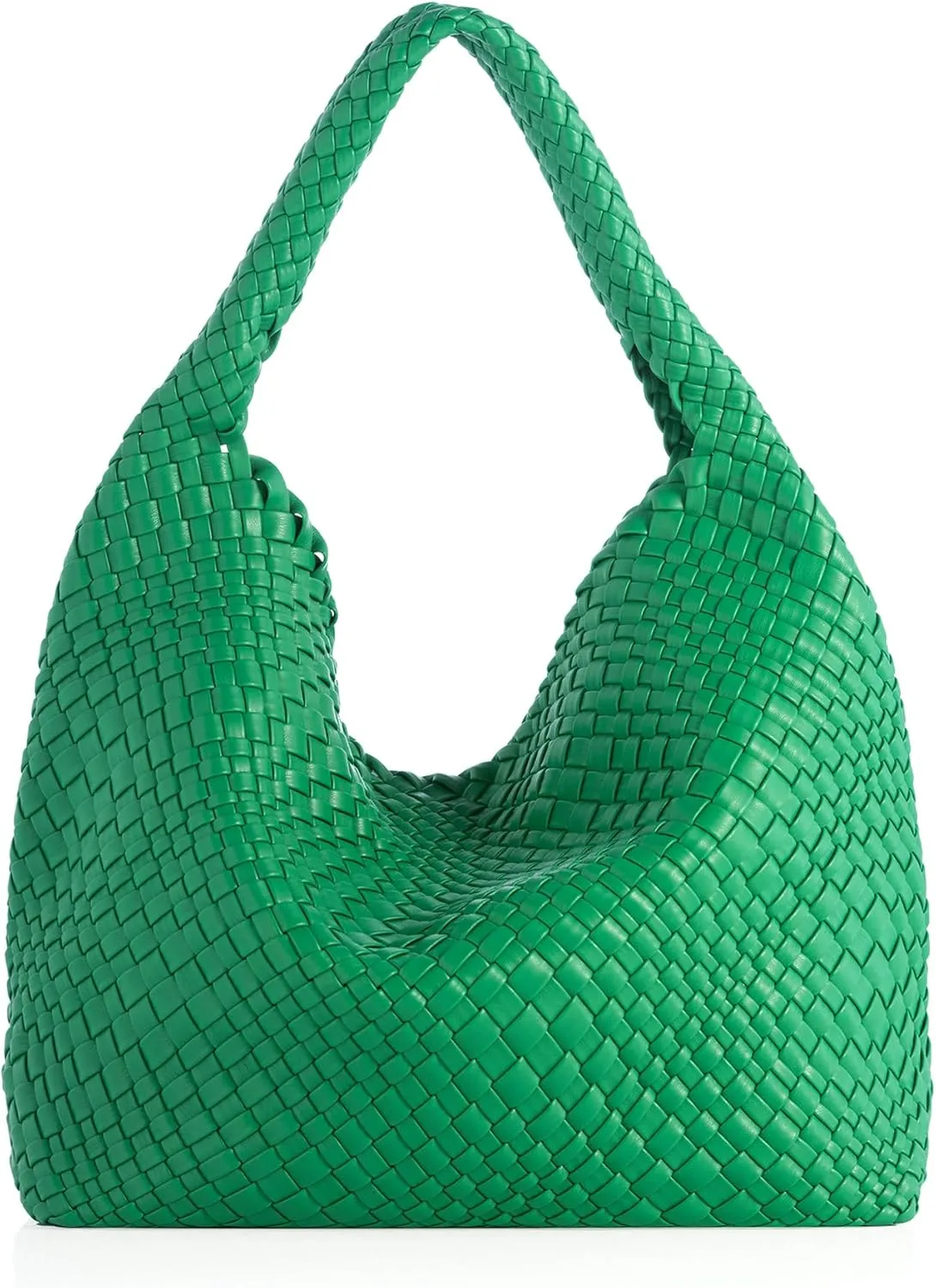 THINGS REMEMBERED Woven Leather Hobo Bag
